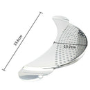 Stainless Steel Moon Shaped Pan Pot Strainer Pasta Strainer Kitchen Sieves  A2Y1