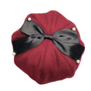 Ladies New Autumn and Winter Wool Hat Noble Temperament Painter Hat Wool Ha