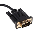 RJ45 to VGA Cable VGA 15-Pin Port Male to RJ45 Female Ethernet LAN Console