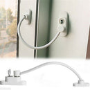 Lockable Window Security Cable Lock Door Restrictor Child Safety Stainless KeyME