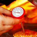 Stainless Steel Coffee Milk Thermometer Fried Food Meat Probe Marker