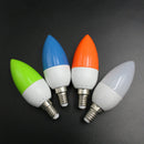 E14 LED color candle tip bulb, color candle light,red