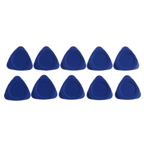 10Pcs Plastic guitar picks triangle mobile phone repair tools kit pry M&E