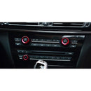 Aluminum AC Climate Control and Radio Volume Knob Ring Covers for 2014/2015