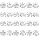 Table Top Wire Place Card Holder Stand Memo Note Recipe Centerpieces Number J5N5