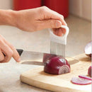 Multi-purpose Onion Cutter Stainless Steel Plastic Vegetable Slicer Meat Nee- OZ