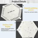 Stainless Steel Hexagonal Wet Film Comb High Precision Gauge Meter Thicknes