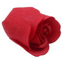 6 Pcs Red Scented Bath Soap Rose Petal in Heart Box