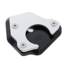 (Black) CNC Sidestand Plate Kickstand Extension Pad for  DUKE125/200/390