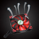 120mm 4-LED PC Box Cooler Fan Silent 12V DC PC Computer Case Cooling Fan