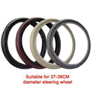 Car Steering Wheel Cover Soft Leather Breathable Slip Z7K0