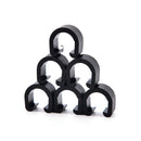20pcs Bicycle Cycle plastic C-Clips Buckle Hose Brake Gear Cable Housing ME