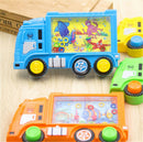 Squeeze Truck Style Water Ring Toss Game Machine Kids Antistress Game Toys lj