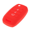 Silicone Car Remote Key Case Smart 3 Buttons Auto Key Case For KIA K2/K3/K4/K5