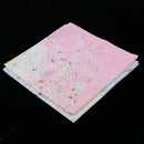 2 Pack Women Ladies Cotton Handkerchiefs Floral Print Elegant Pocket Hanky