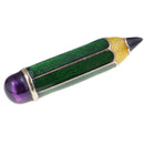 Kids Art Pencil Gift for Artist Pin Pencil Brooch Gift for Painters Jewelry