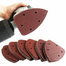 72 Pcs 140mm Mouse Detail Sander Sandpaper Sander Pads Sanding Sheets Assor
