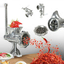 Heavy Duty Hand Operated Manual Kitchen Meat Mincer Beef Grinder Sausage Clamp