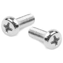 60pcs M2.5 x 5mm 304 Stainless Steel Phillips Pan Head Screws Bolt A3G2