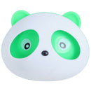 2 Pcs Green White Panda Shaped Car Air Freshener Perfume w Two Clips