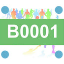 4PCS Marathon Triathlon Running Number Trail Run Cloth Buckle Number Fixing Clip