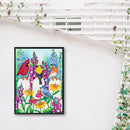 5D DIY Special Shaped Diamond Painting Bird Embroidery Craft Kit Home Decor