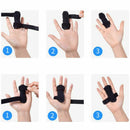 WooTShu Trigger Finger Splint Adjustable Finger Brace With Hook&Loop Straig