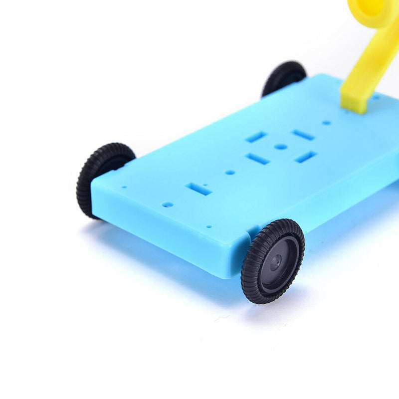 Science Physical Experiments Homemade Balloon Recoil Car DIY Materials For KidJR