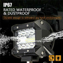 4 Inch LED Work Light Bar Flood Spot Combo Off-Road Driving Fog Lamp Truck