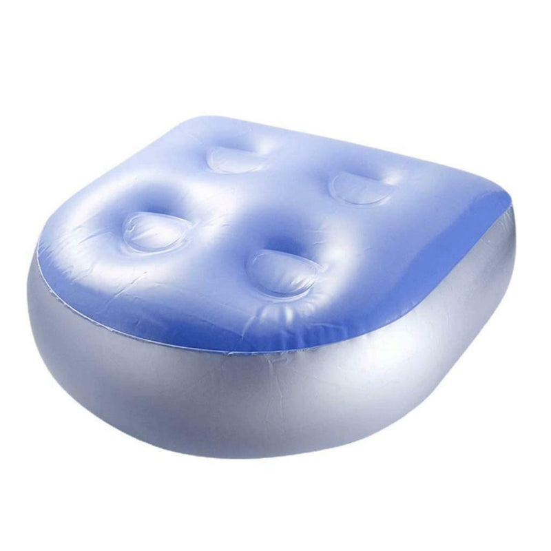 2PC Spa Booster Seat Hot Tub Cushion Pillow Pad Inflatable with Suction Cup Grip