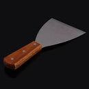 Stainless Steel Pancake Turner Spatula Scoop with Wooden Handle Tableware L A