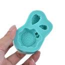 Baking Pastry Mould Squirrel Tree Stump Cake Decoration Silicone Chocolate SEAU