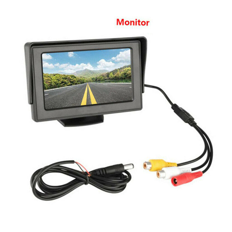 4.3 Inch HD Screen Monitor For Car Rearview Reverse Backup Parking Camera