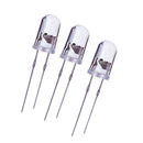 4X(100Pcs/Lot 5Mm Round Purple Uv Led Diode Super Bright Water Clear Led LiZ2T3)