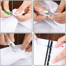 15 Pieces Sewing Gauge Seam Rippers Kit, with Pins Gauge Heat Erasable Pen