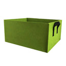 2PCS FABRIC GARDEN GROW BAGS RAISED BED VEGETABLES PLANT CONTAINER PINK & GREEN