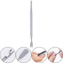 Stainless Steel Cuticle Nail Pusher Trimmer Metal Double Sided Dead Skin P â„–[
