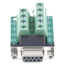 DB9 female adapter signals terminal module RS232 serial to DB9 connect Hn