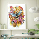 5D DIY Special Shaped Diamond Painting Bee Cross Stitch Mosaic Craft Kits