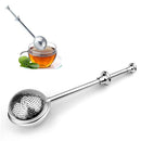 Tea ball tea infuser stainless steel long handle tea strainers filters tea  OZ