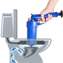 High Pressure Drain Blaster Air Pump Sink Toilet Plunger Clogged Pipe Clean F2E5