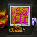 Merry Christmas Metal Cutting Dies for DIY Scrapbooking Embossing Stencils