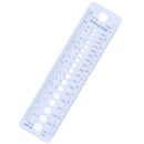 2-10mm Sew Ruler Tools Knitting Needle Gauge Inch cm Ruler Measure Sewing To ï¼D