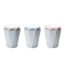 Flap Type Trash Can Bin Living Room Kitchen Garbage Home Bathroom Accessori