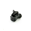 Fashion 12x Women Black Plastic Mini Hairpin 6 Claws Hair Clip Hairclip Clamps