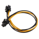PCIe 6 Pin to PCIe 6 Pin Graphics Card PCI Express Power Adapter Extension