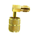 2 Pcs R410A 1/4Sae To 5/16inch Refrigeration Adapter Connector Adaptor for  T2Z5