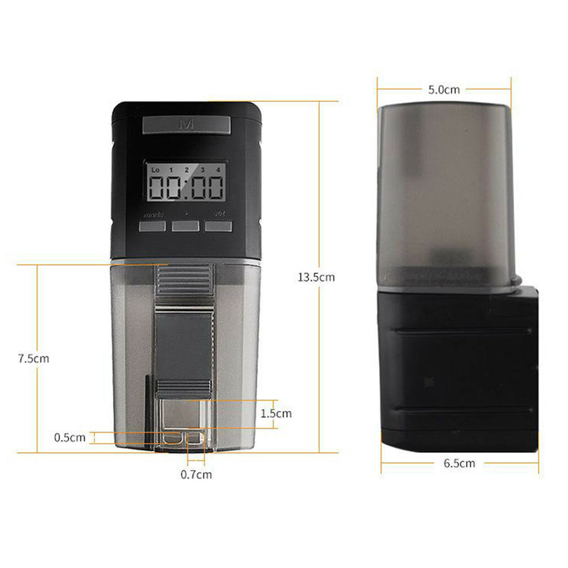 Digital Auto Automatic Aquarium Feeder LCD Display Intelligent Automatic