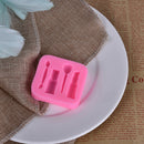 Makeup Lipstick Nail Polish DIY Fondant Cake Decorating tools Silicone MoldSA3C