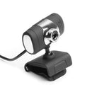 USB 2.0 HD Webcam 360 Rotatable Clip-on Web Camera with Microphone for PC